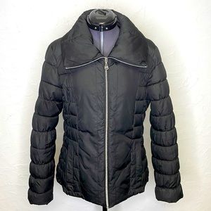 Mark New York Andrew Marc Black Full Zip Coat